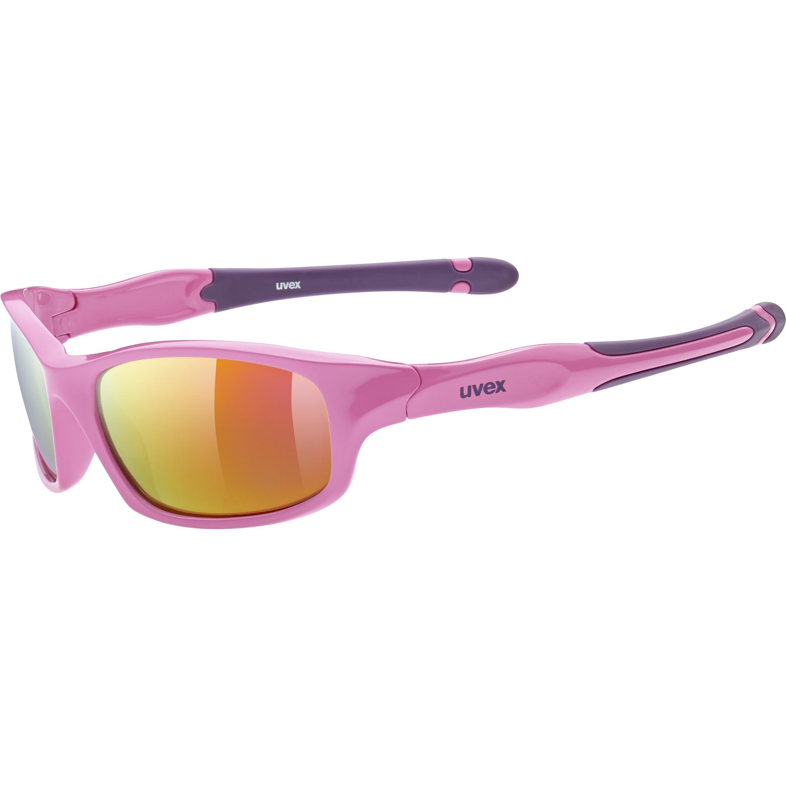 Kinder-Sonnenbrille sportstyle 507, pink purple