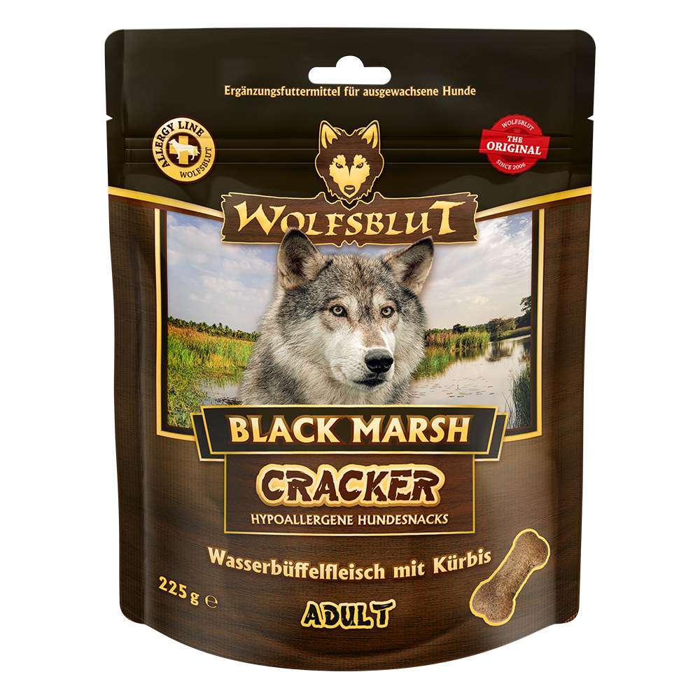 Can Cracker Black Marsh - Wasserbüffel mit Kürbis 225g