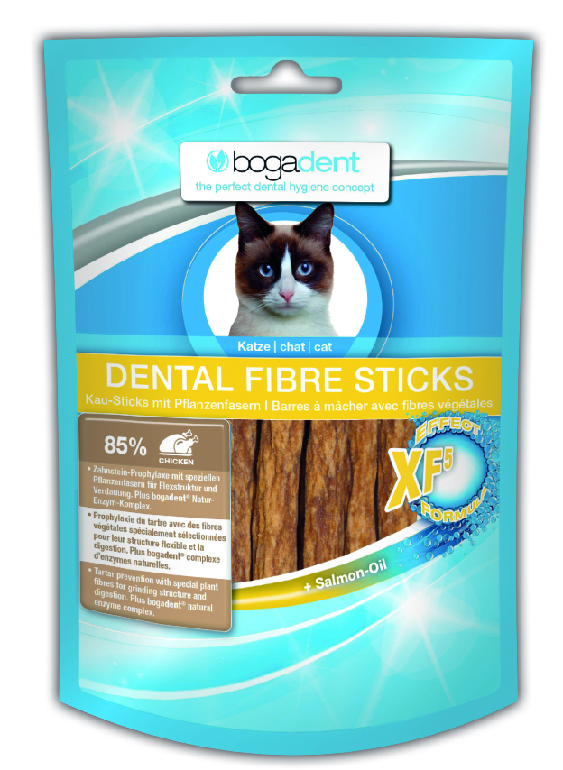 bogadent Dental Fibre Sticks Katze 50g