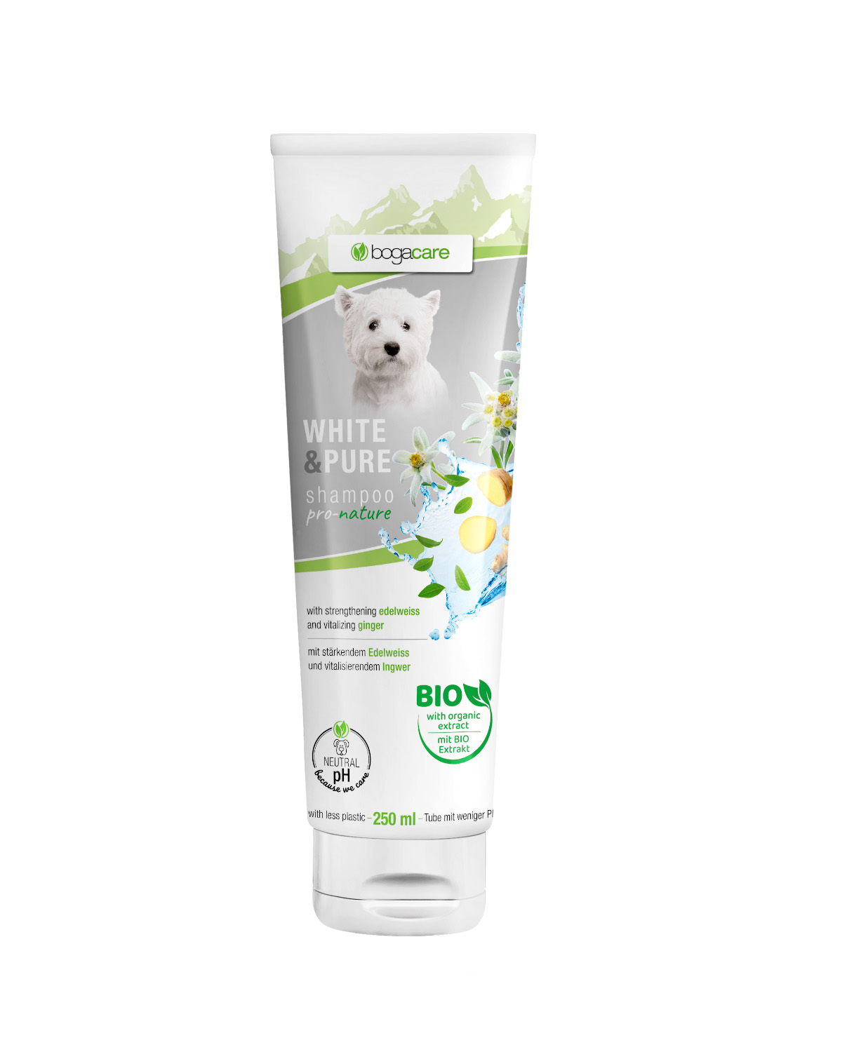 bogacare Shampoo White + Pure für Hunde