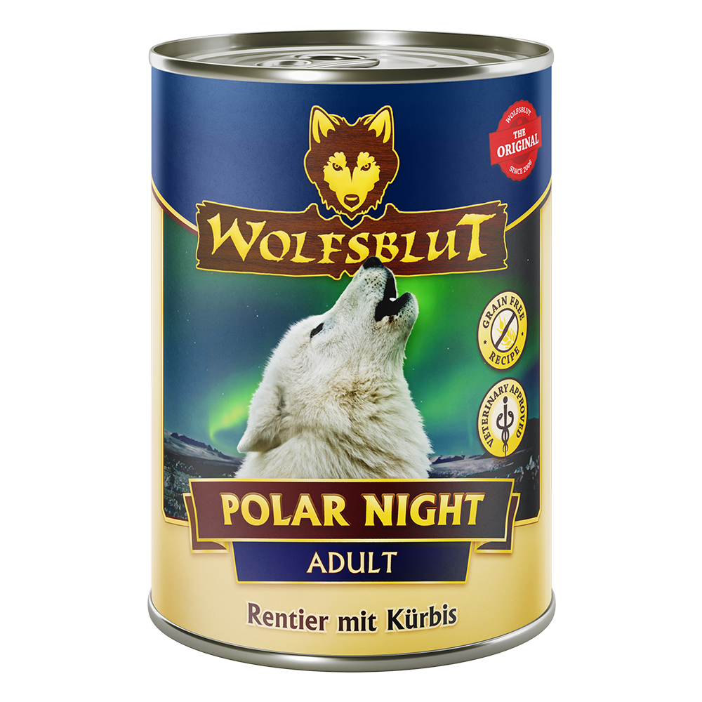 Can Adult Polar Night - Rentier mit Kürbis 6x395g