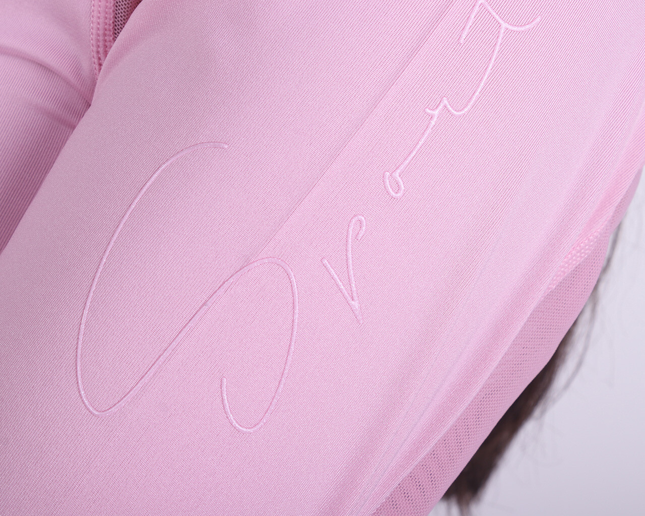 Camiseta deportiva de verano YVET, rosa empolvado