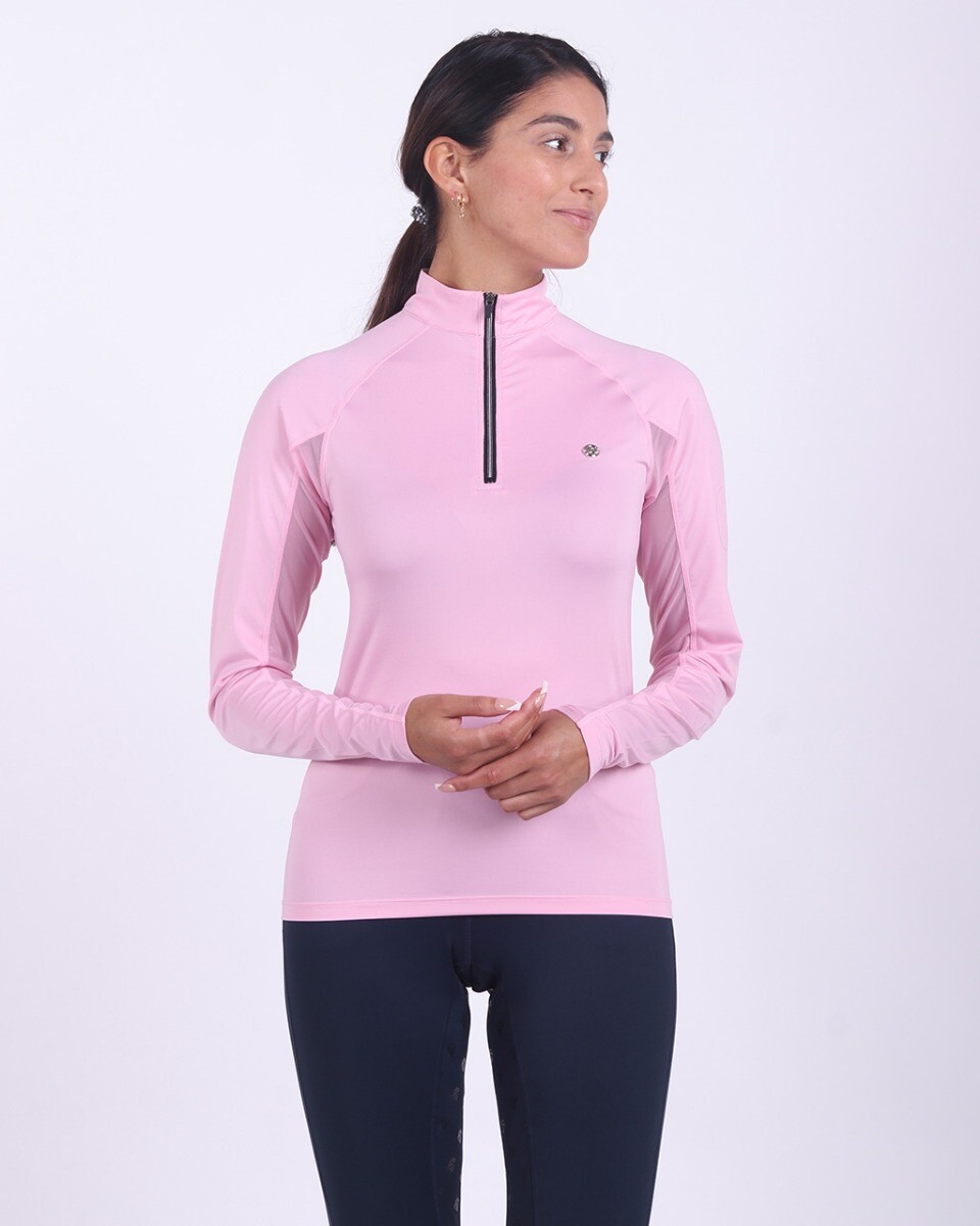 Sommer-Sport-Shirt YVET, powder pink