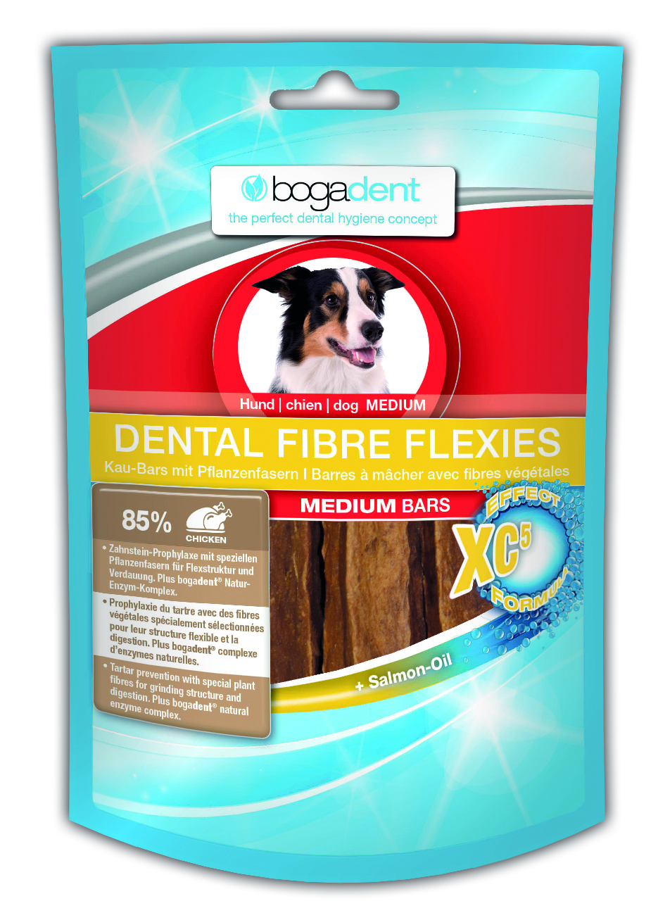 bogadent Dental Fibre Flexies Hund medium 70g