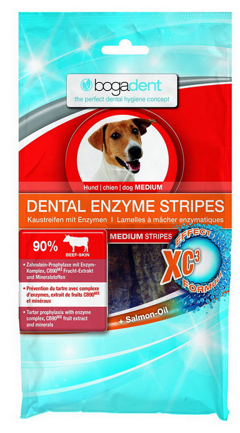 DENTAL ENZYME STRIPES für Hunde, medium, 100 g
