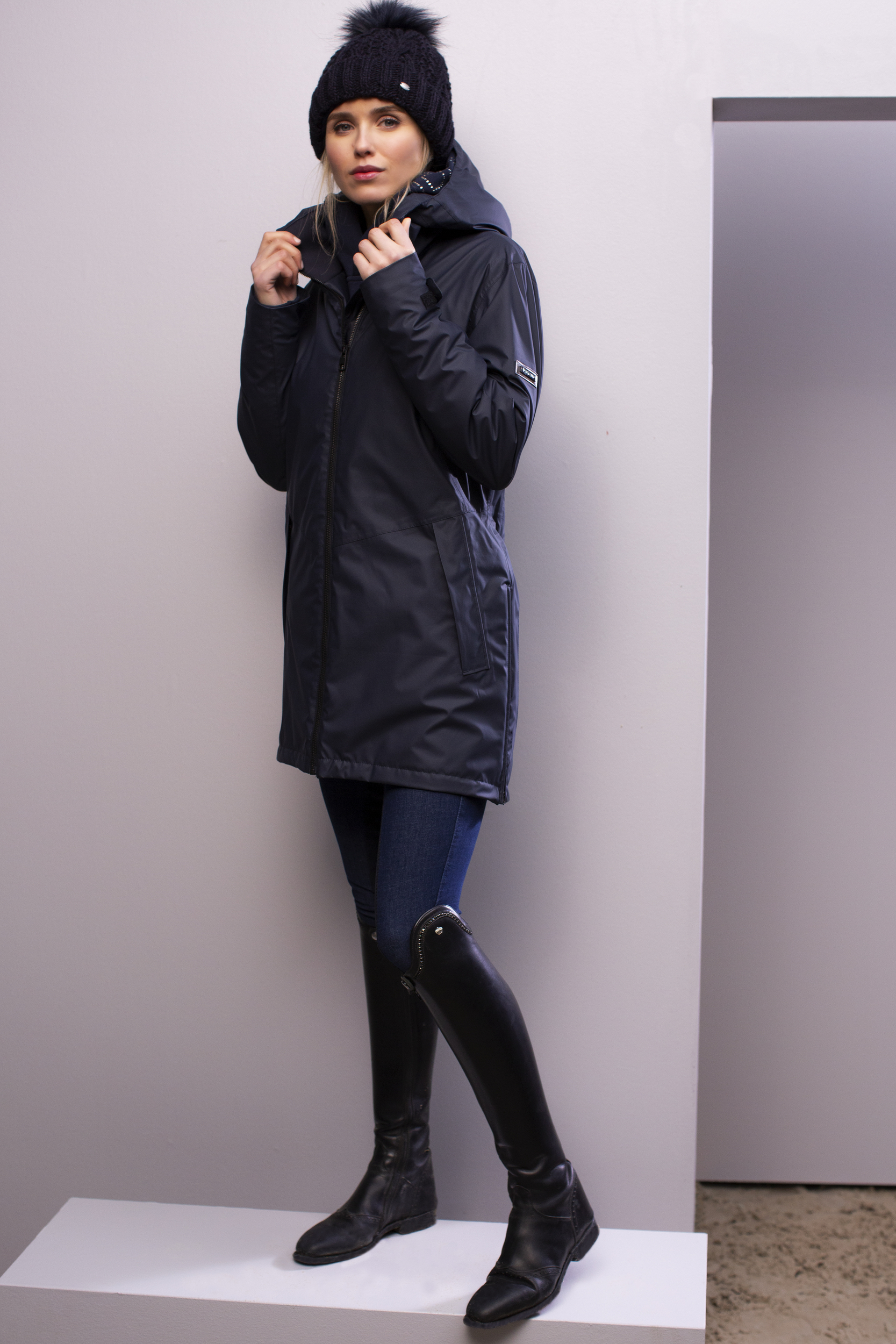 ISA, Parka, Sports Collection 21, navy