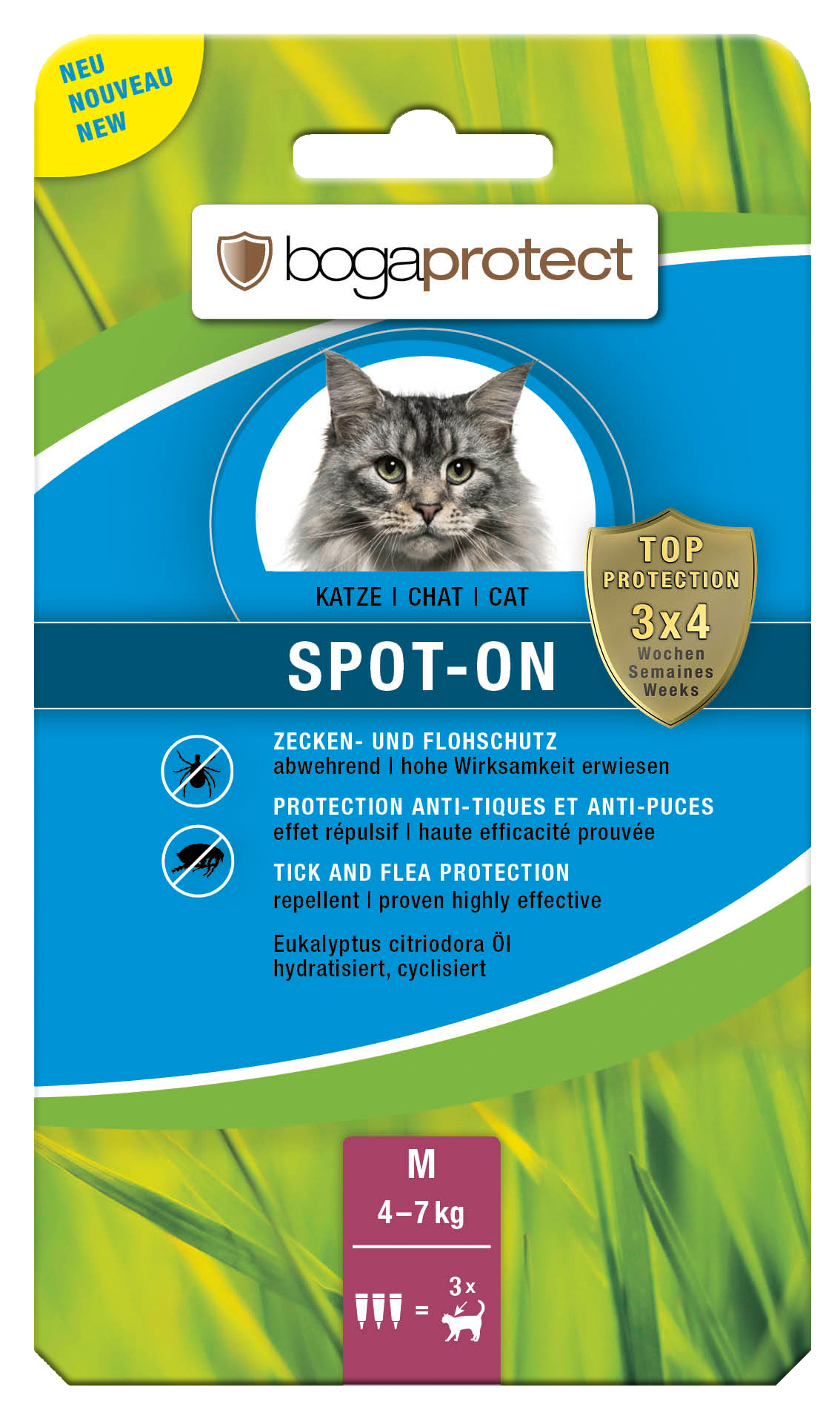 bogaprotect Spot-On M für Katzen