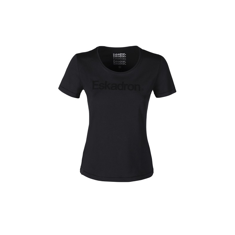 Damen T-Shirt, EQUESTRIAN FANATICS, schwarz