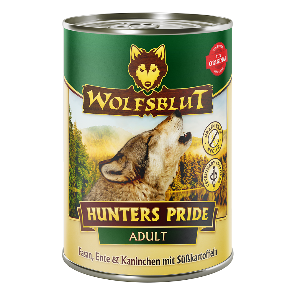 Can Adult Hunters Pride - Fasan & Ente & Kaninchen 6x395g
