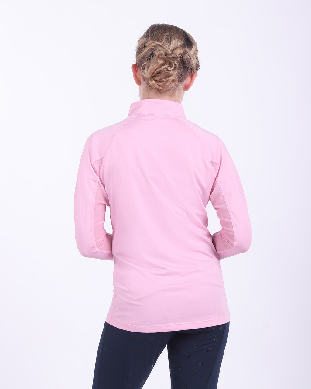 Camiseta deportiva YVET Junior, rosa empolvado