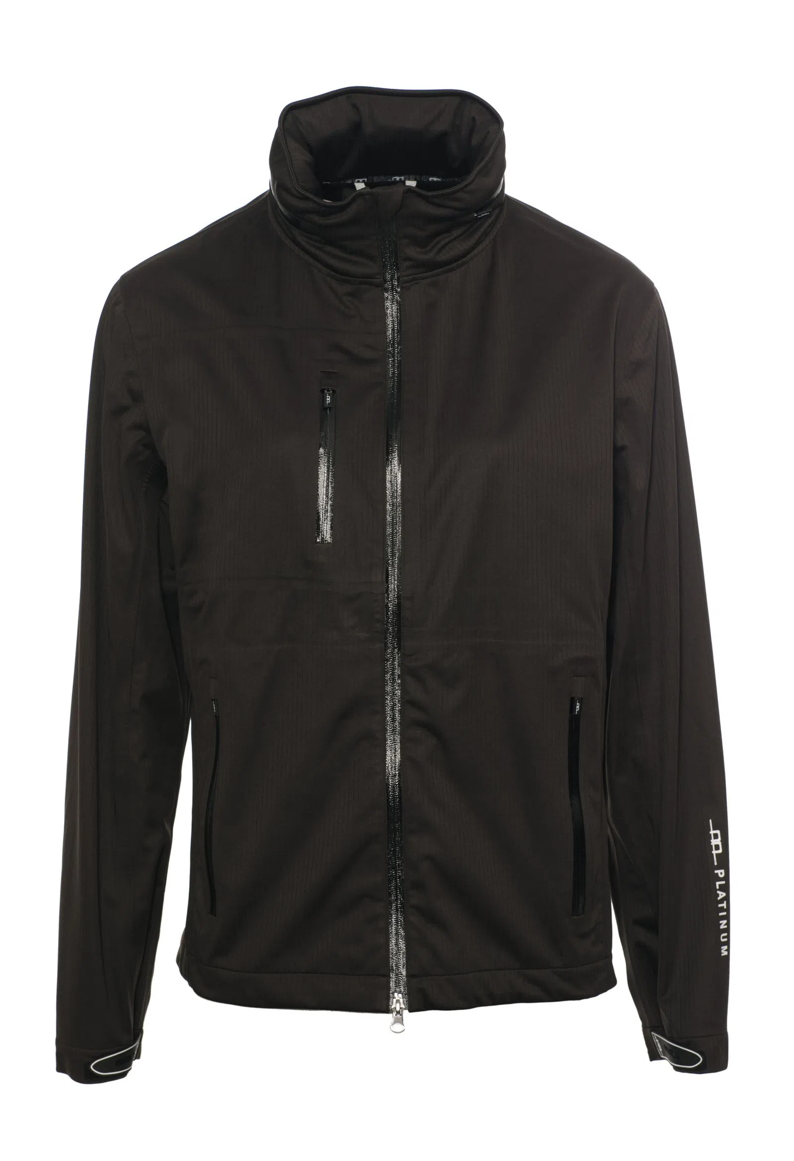 Mens rain jacket, Milis All-Year-Jacket, waterproof, black