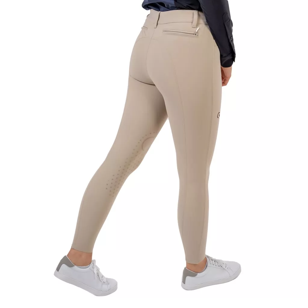 EJ Breeches, Grip knee patches, beige
