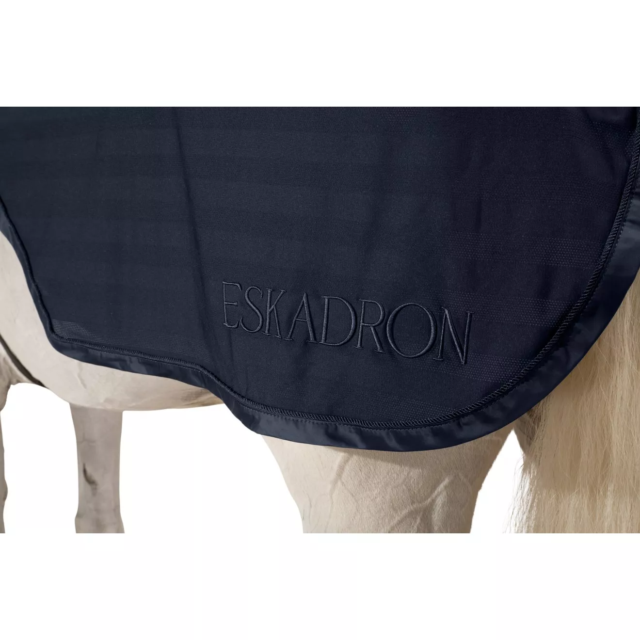 Cooler Exercise fly riding rug, Classic Sports 21, navy