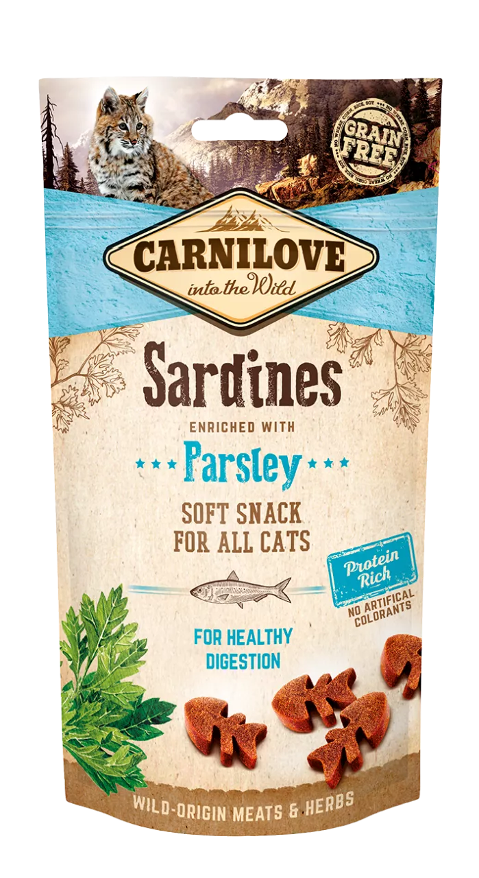 Adult - Soft Snack - Sardine mit Petersilie, 50g