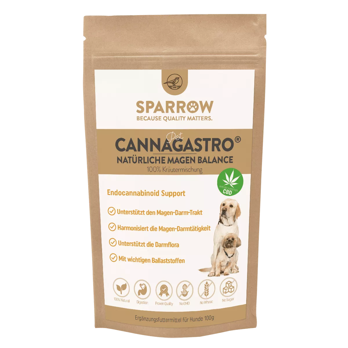 CannaGastro® für Hunde, 100 g
